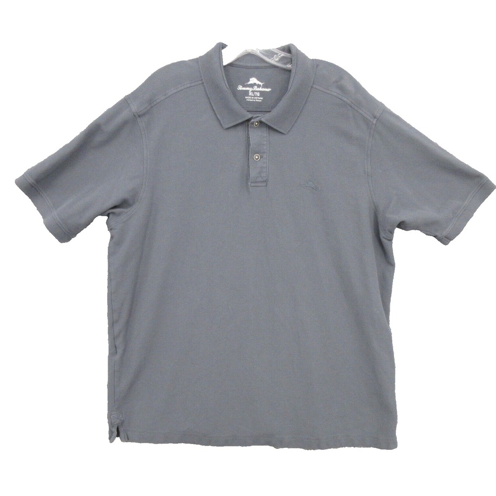 Tommy Bahama Mens Polo Shirt Extra Large Pullover Collared Short Sleeve Cotton